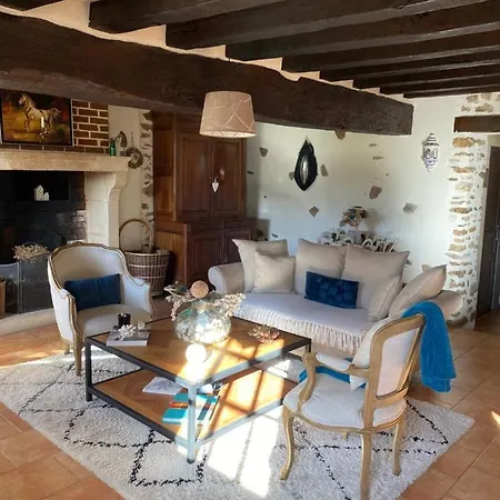 Bed & Breakfast Maison De Campagne Le Patis Aux Chevaux Proche Circuit 24H Et Le Mans Challes